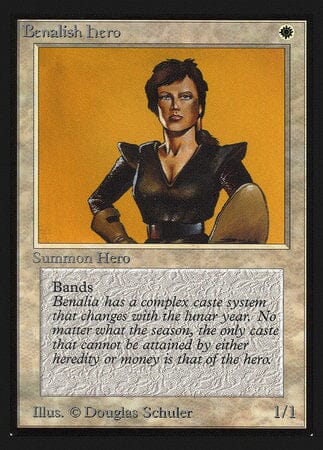 Benalish Hero (IE) [Intl. Collectors’ Edition] MTG Single Magic: The Gathering  | Multizone: Comics And Games