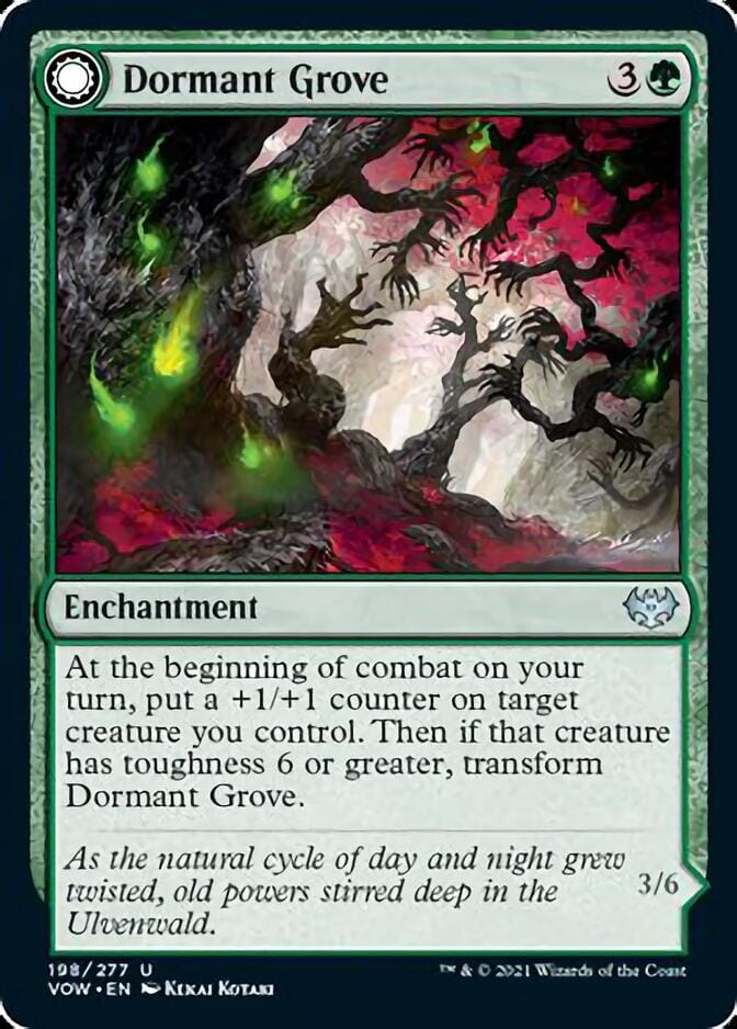 Dormant Grove // Gnarled Grovestrider [Innistrad: Crimson Vow] MTG Single Magic: The Gathering  | Multizone: Comics And Games