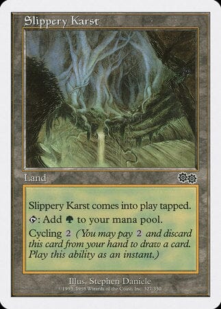 Slippery Karst [Anthologies] MTG Single Magic: The Gathering  | Multizone: Comics And Games