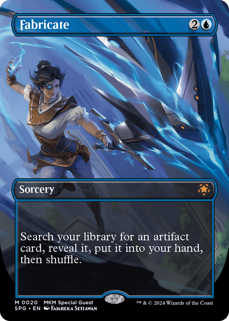 Fabricate (Borderless) [Murders at Karlov Manor Special Guests] MTG Single Magic: The Gathering  | Multizone: Comics And Games
