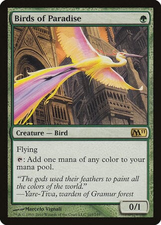 Birds of Paradise [Magic 2011] MTG Single Magic: The Gathering  | Multizone: Comics And Games