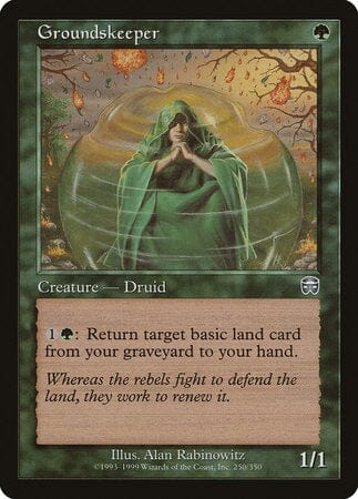 Groundskeeper [Mercadian Masques] MTG Single Magic: The Gathering  | Multizone: Comics And Games