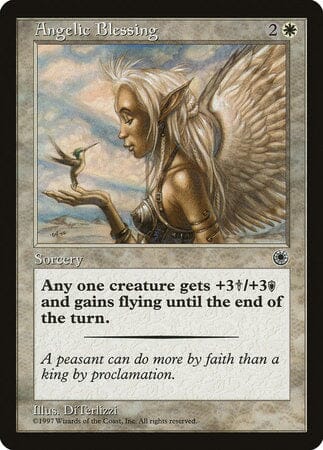 Angelic Blessing [Portal] MTG Single Magic: The Gathering  | Multizone: Comics And Games