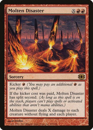 Molten Disaster [Future Sight] MTG Single Magic: The Gathering  | Multizone: Comics And Games