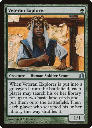 Veteran Explorer [Commander 2011] MTG Single Magic: The Gathering  | Multizone: Comics And Games