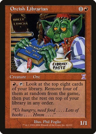 Orcish Librarian [Time Spiral Timeshifted] MTG Single Magic: The Gathering  | Multizone: Comics And Games