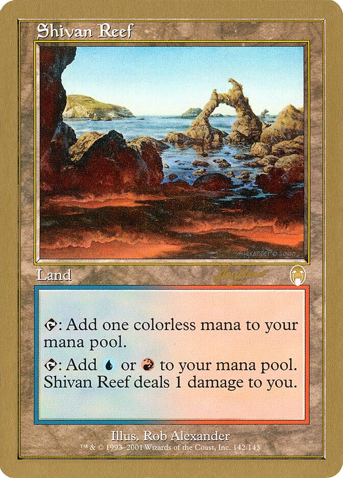 Shivan Reef (Sim Han How) [World Championship Decks 2002] MTG Single Magic: The Gathering  | Multizone: Comics And Games
