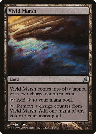 Vivid Marsh [Lorwyn] MTG Single Magic: The Gathering  | Multizone: Comics And Games