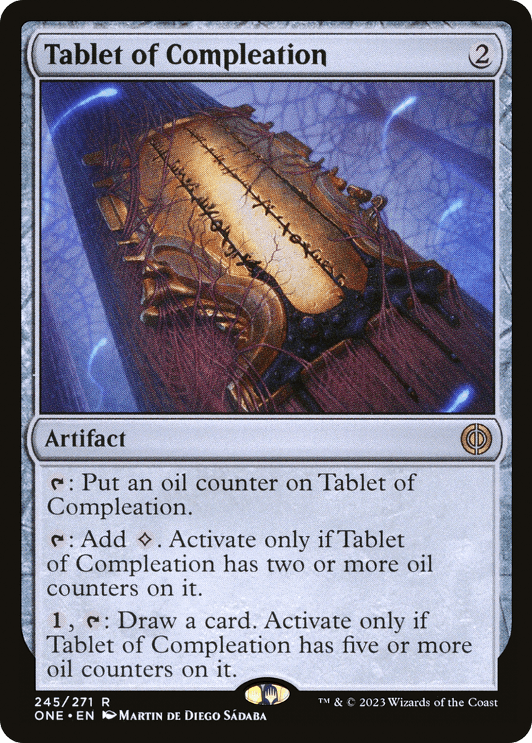 Tablet of Compleation [Phyrexia: All Will Be One] MTG Single Magic: The Gathering  | Multizone: Comics And Games