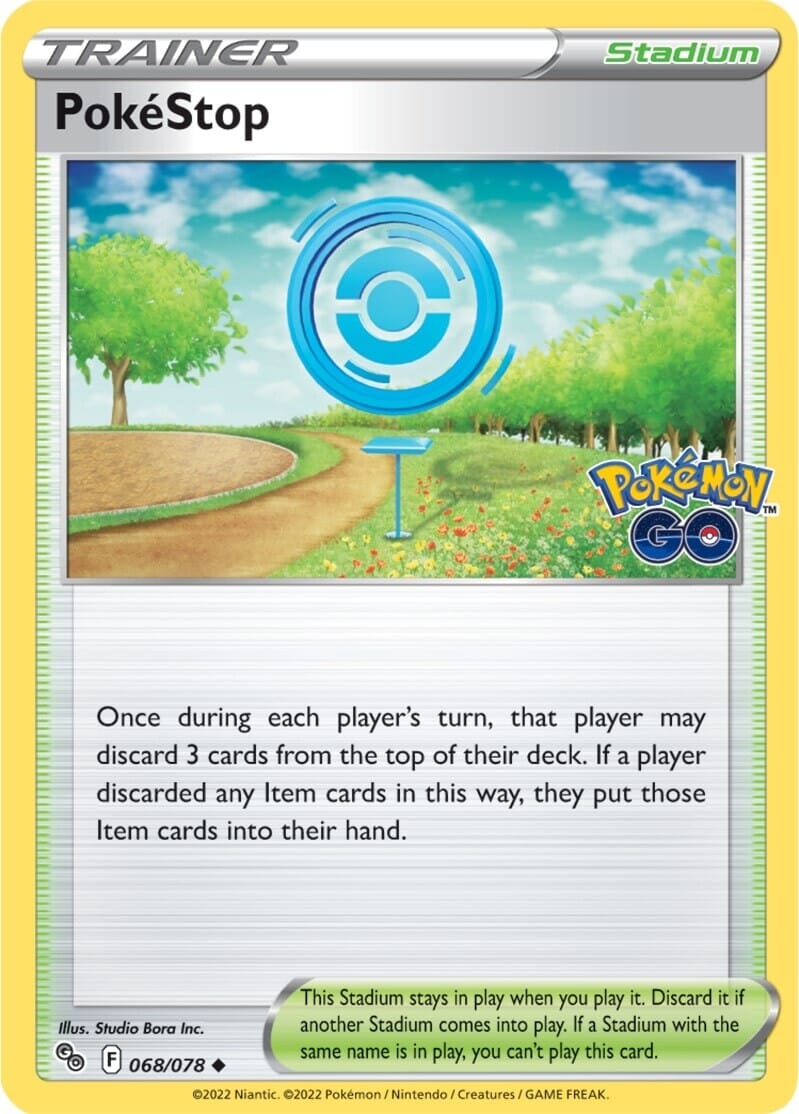 PokeStop (068/078) [Pokémon GO] Pokemon Single Pokémon  | Multizone: Comics And Games