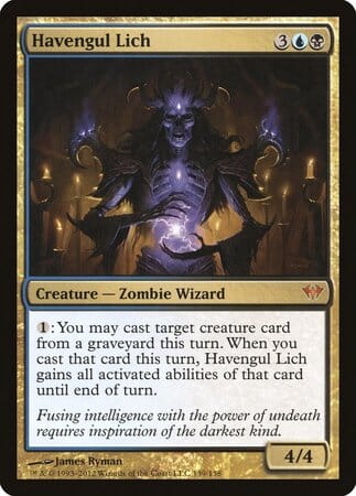 Havengul Lich [Dark Ascension] MTG Single Magic: The Gathering  | Multizone: Comics And Games