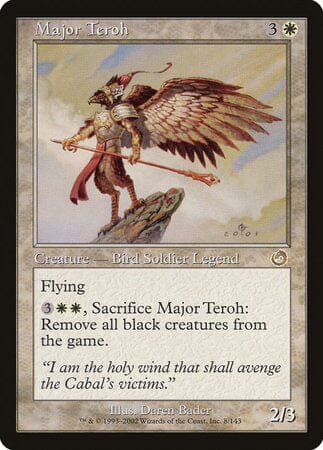 Major Teroh [Torment] MTG Single Magic: The Gathering  | Multizone: Comics And Games