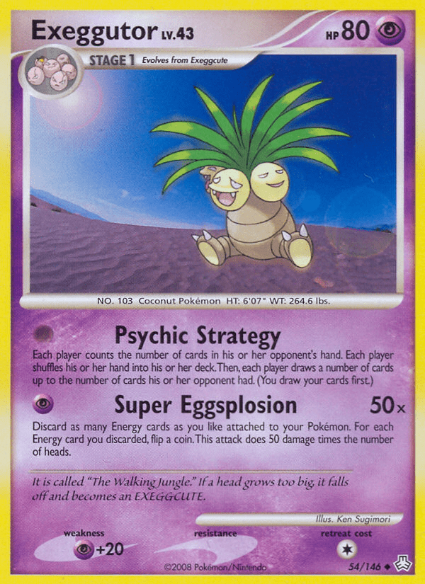 Exeggutor (54/146) [Diamond & Pearl: Legends Awakened] Pokemon Single Pokémon  | Multizone: Comics And Games