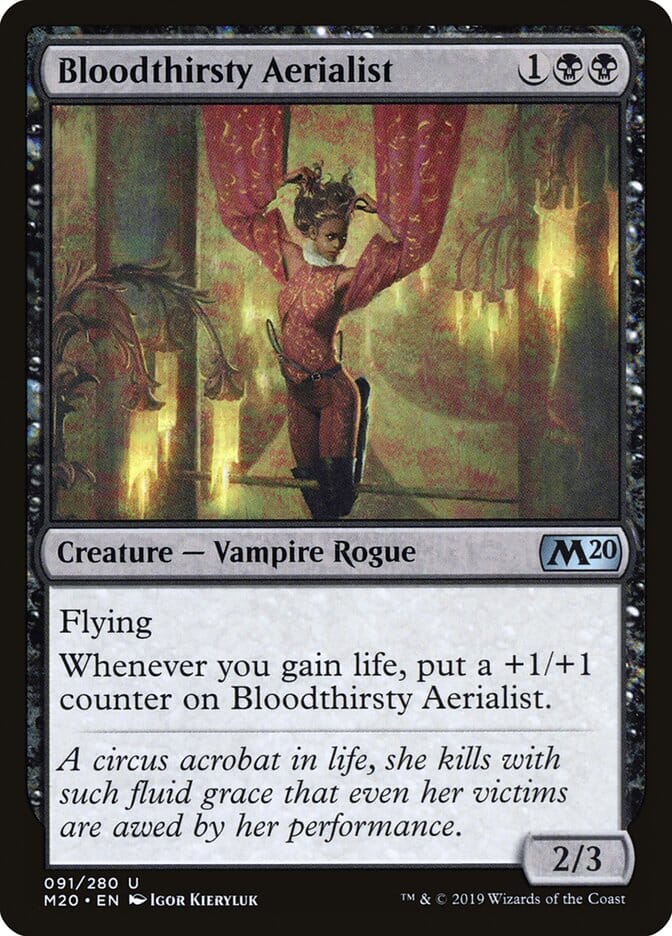 Bloodthirsty Aerialist [Core Set 2020] MTG Single Magic: The Gathering  | Multizone: Comics And Games