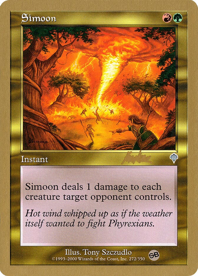 Simoon (Brian Kibler) (SB) [World Championship Decks 2002] MTG Single Magic: The Gathering  | Multizone: Comics And Games