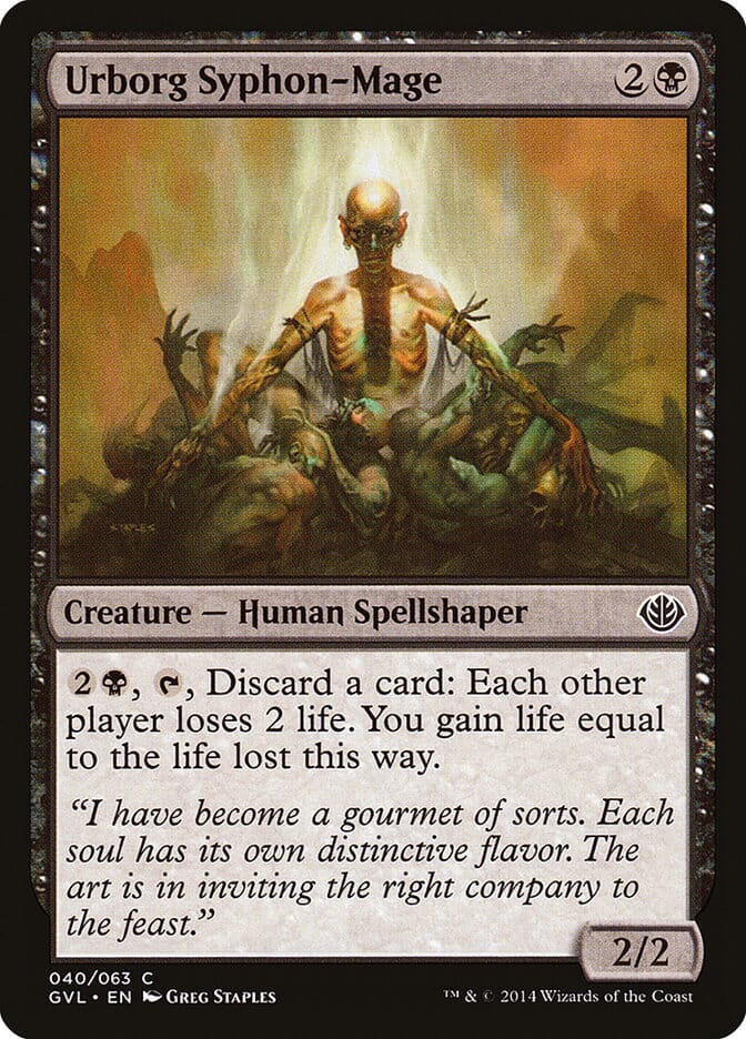 Urborg Syphon-Mage (Garruk vs. Liliana) [Duel Decks Anthology] MTG Single Magic: The Gathering  | Multizone: Comics And Games