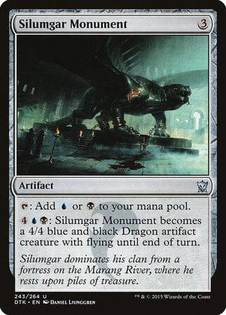 Silumgar Monument [Dragons of Tarkir] MTG Single Magic: The Gathering  | Multizone: Comics And Games