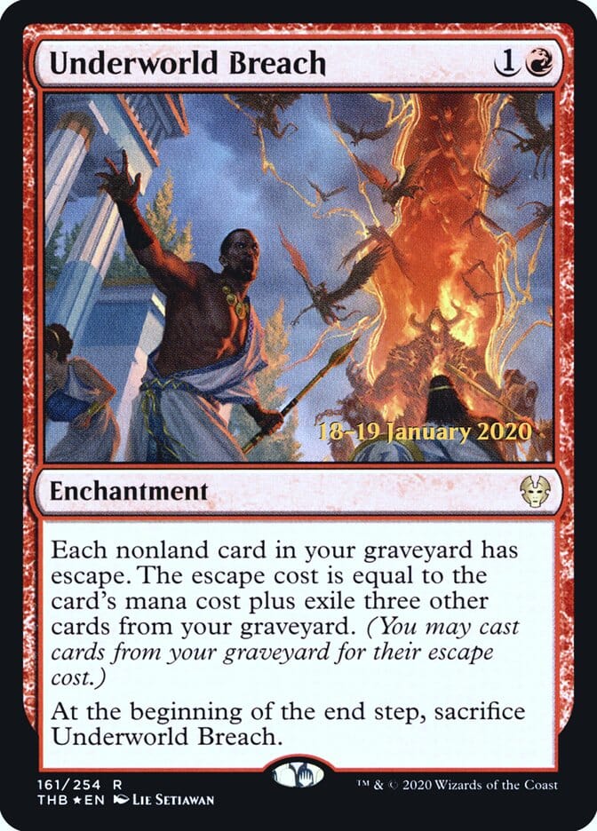 Underworld Breach [Theros Beyond Death Prerelease Promos] MTG Single Magic: The Gathering  | Multizone: Comics And Games