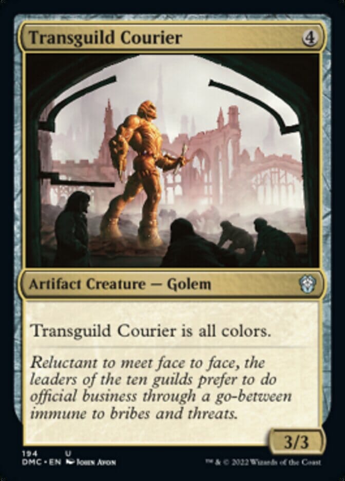 Transguild Courier [Dominaria United Commander] MTG Single Magic: The Gathering  | Multizone: Comics And Games