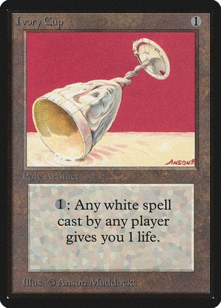 Ivory Cup [Limited Edition Beta] MTG Single Magic: The Gathering  | Multizone: Comics And Games
