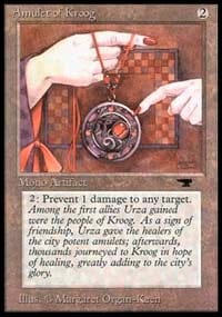 Amulet of Kroog [Antiquities] MTG Single Magic: The Gathering  | Multizone: Comics And Games