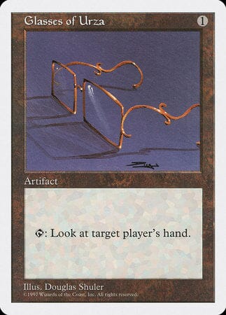 Glasses of Urza [Fifth Edition] MTG Single Magic: The Gathering  | Multizone: Comics And Games