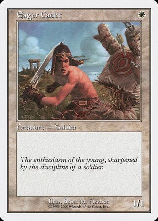 Eager Cadet [Starter 2000] MTG Single Magic: The Gathering  | Multizone: Comics And Games