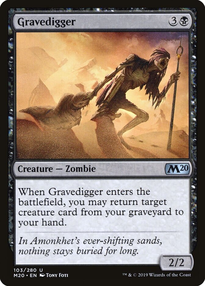 Gravedigger [Core Set 2020] MTG Single Magic: The Gathering  | Multizone: Comics And Games