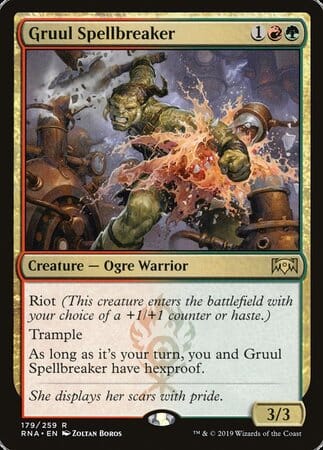 Gruul Spellbreaker [Ravnica Allegiance] MTG Single Magic: The Gathering  | Multizone: Comics And Games