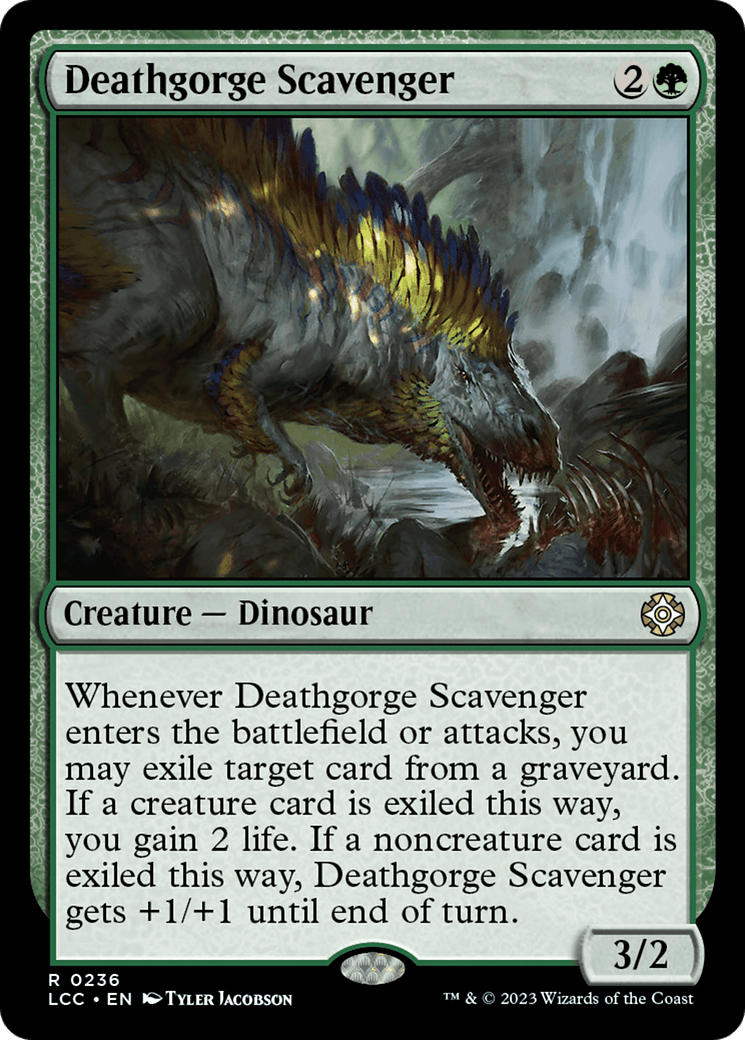 Deathgorge Scavenger [The Lost Caverns of Ixalan Commander] MTG Single Magic: The Gathering  | Multizone: Comics And Games