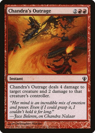 Chandra's Outrage [Archenemy] MTG Single Magic: The Gathering  | Multizone: Comics And Games