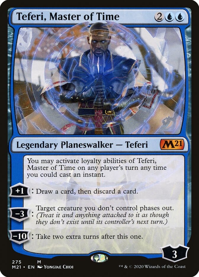 Teferi, Master of Time (275) [Core Set 2021] MTG Single Magic: The Gathering  | Multizone: Comics And Games