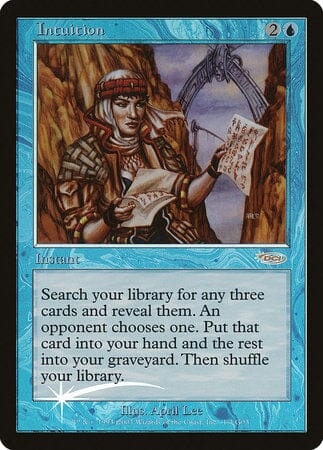 Intuition [Judge Gift Cards 2003] MTG Single Magic: The Gathering  | Multizone: Comics And Games