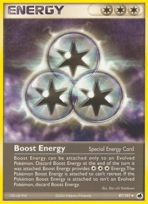 Boost Energy (87/101) [EX: Dragon Frontiers] Pokemon Single Pokémon  | Multizone: Comics And Games