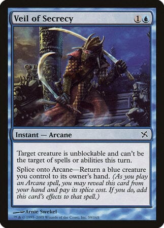 Veil of Secrecy [Betrayers of Kamigawa] MTG Single Magic: The Gathering  | Multizone: Comics And Games