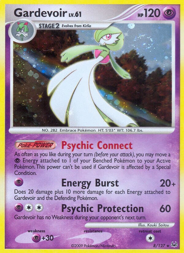 Gardevoir (8/127) (Theme Deck Exclusive) [Platinum: Base Set] Pokemon Single Pokémon  | Multizone: Comics And Games