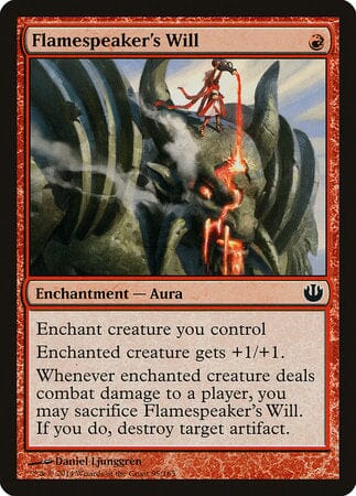 Flamespeaker's Will [Journey into Nyx] MTG Single Magic: The Gathering  | Multizone: Comics And Games