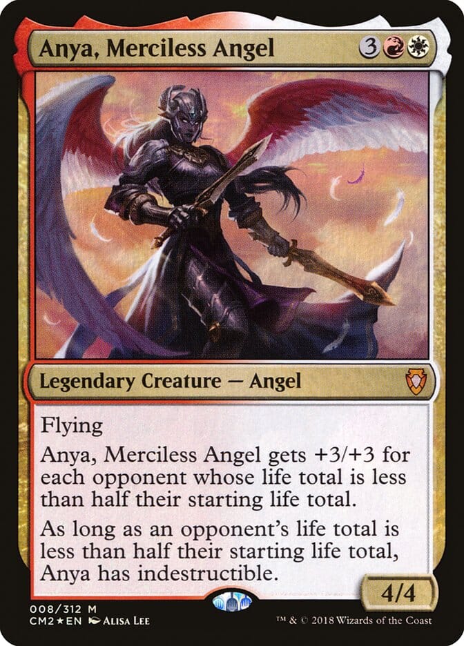 Anya, Merciless Angel [Commander Anthology Volume II] MTG Single Magic: The Gathering  | Multizone: Comics And Games