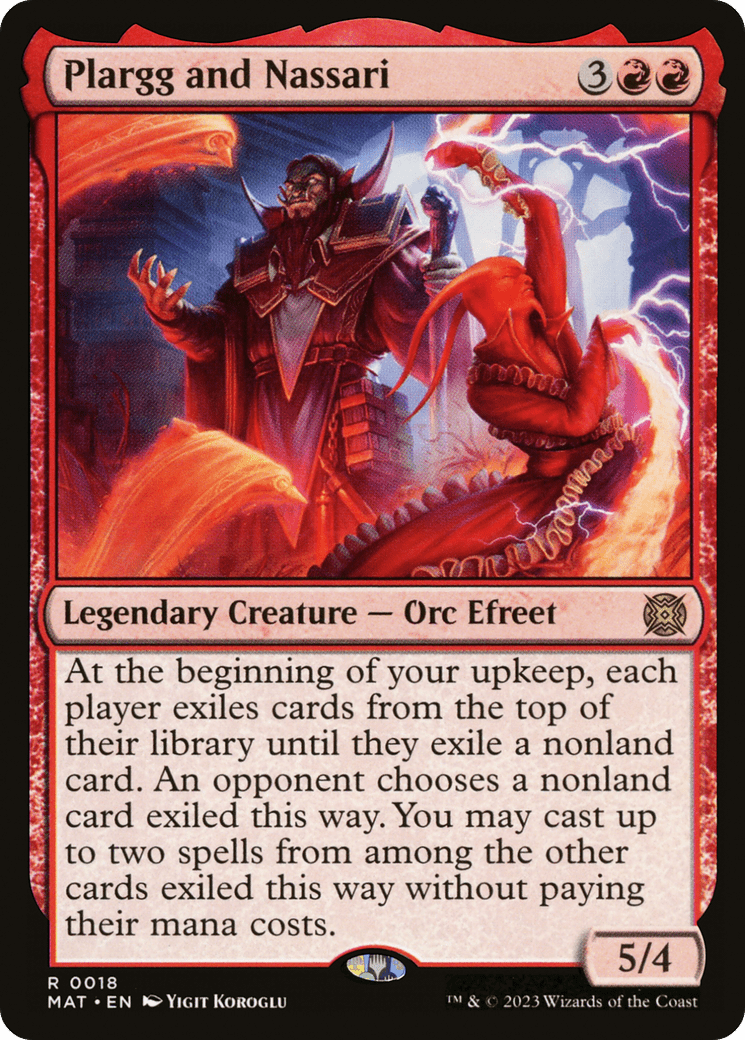 Plargg and Nassari [March of the Machine: The Aftermath] MTG Single Magic: The Gathering  | Multizone: Comics And Games