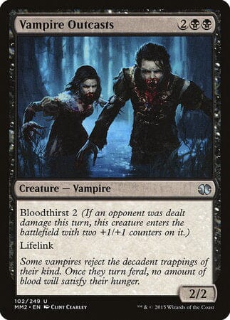 Vampire Outcasts [Modern Masters 2015] MTG Single Magic: The Gathering  | Multizone: Comics And Games
