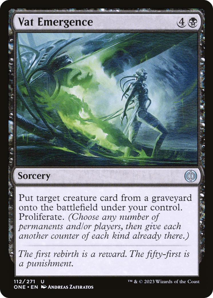 Vat Emergence [Phyrexia: All Will Be One] MTG Single Magic: The Gathering  | Multizone: Comics And Games