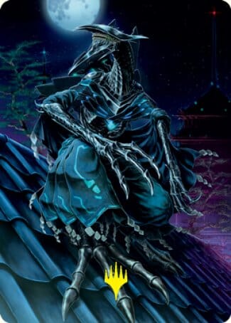 Jin-Gitaxias, Progress Tyrant Art Card (Gold-Stamped Signature) [Kamigawa: Neon Dynasty Art Series] MTG Single Magic: The Gathering  | Multizone: Comics And Games