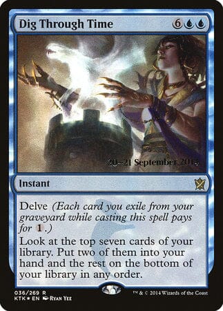 Dig Through Time [Khans of Tarkir Promos] MTG Single Magic: The Gathering  | Multizone: Comics And Games
