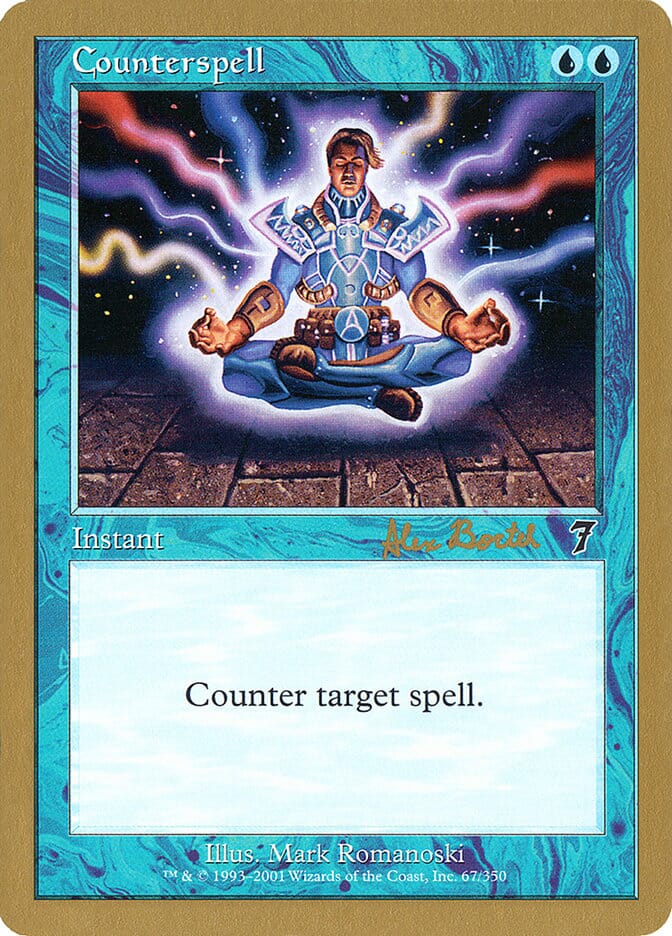 Counterspell (Alex Borteh) (7ED) [World Championship Decks 2001] MTG Single Magic: The Gathering  | Multizone: Comics And Games