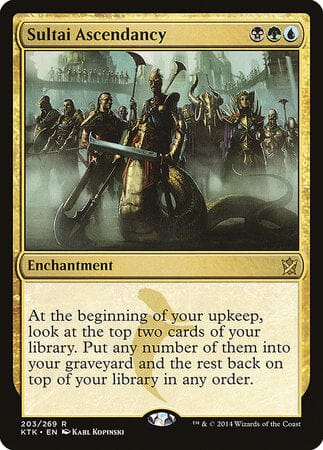 Sultai Ascendancy [Khans of Tarkir] MTG Single Magic: The Gathering  | Multizone: Comics And Games