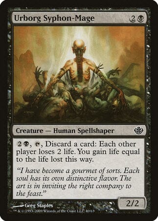 Urborg Syphon-Mage [Duel Decks: Garruk vs. Liliana] MTG Single Magic: The Gathering  | Multizone: Comics And Games