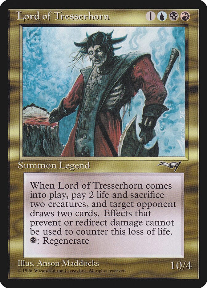 Lord of Tresserhorn [Alliances] MTG Single Magic: The Gathering  | Multizone: Comics And Games