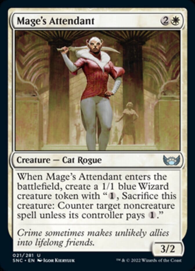 Mage's Attendant [Streets of New Capenna] MTG Single Magic: The Gathering  | Multizone: Comics And Games