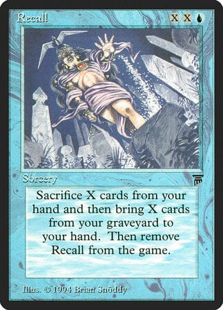 Recall [Legends] MTG Single Magic: The Gathering  | Multizone: Comics And Games