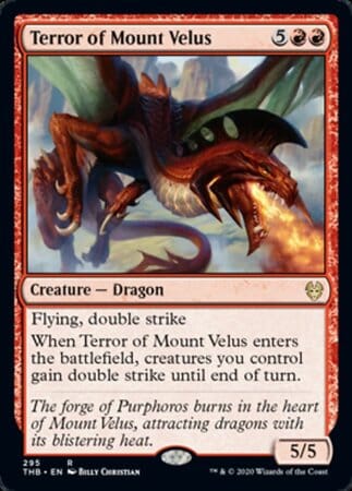 Terror of Mount Velus [Theros Beyond Death] MTG Single Magic: The Gathering  | Multizone: Comics And Games